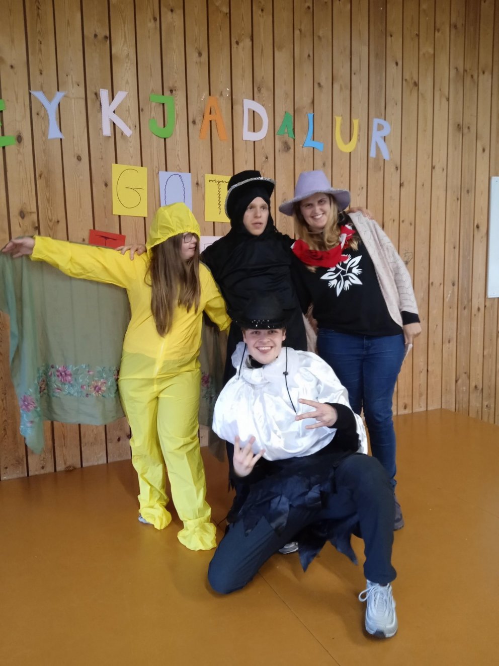 Frá kvöldvöku í Reykjadal