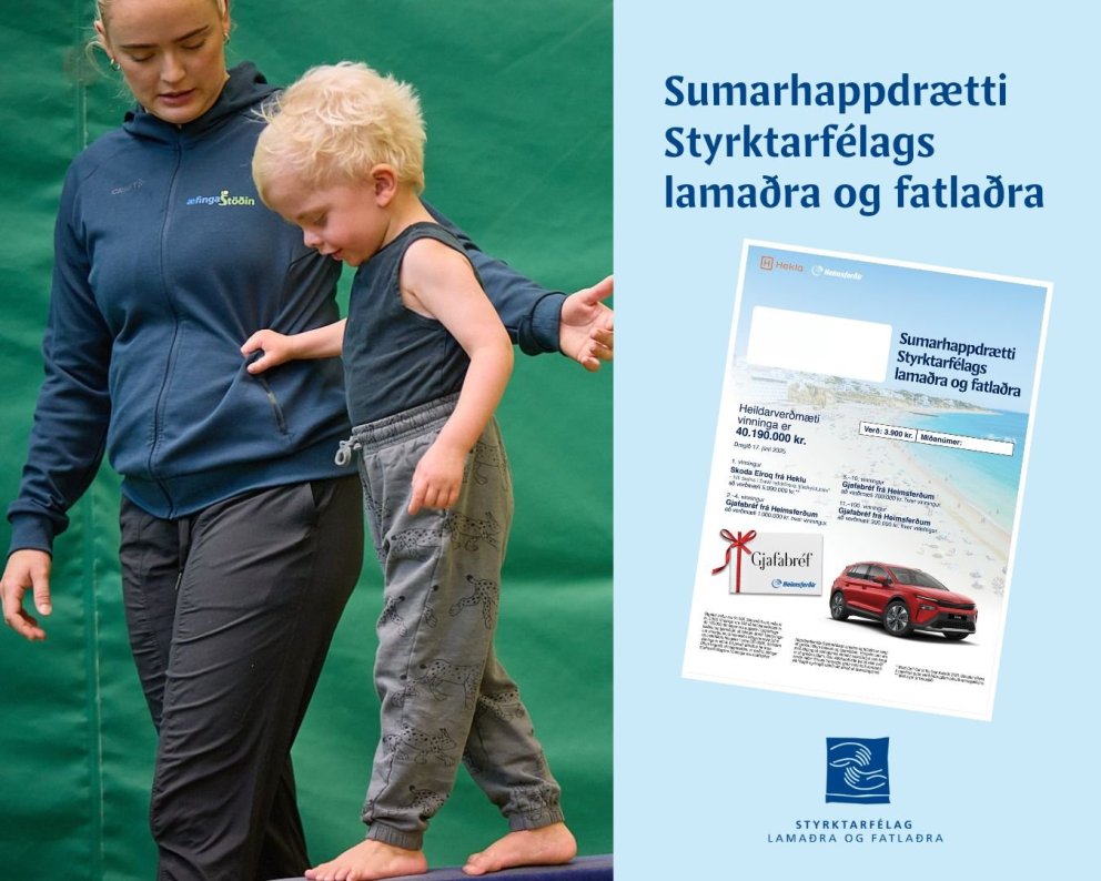 Sumarhappdrætti SLF 2025 er komið í heimabankann hjá flestum