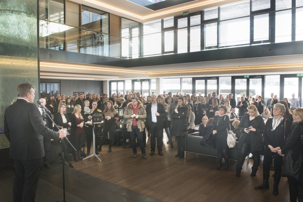 Starfsmenn Arion banka styrkja Reykjadal