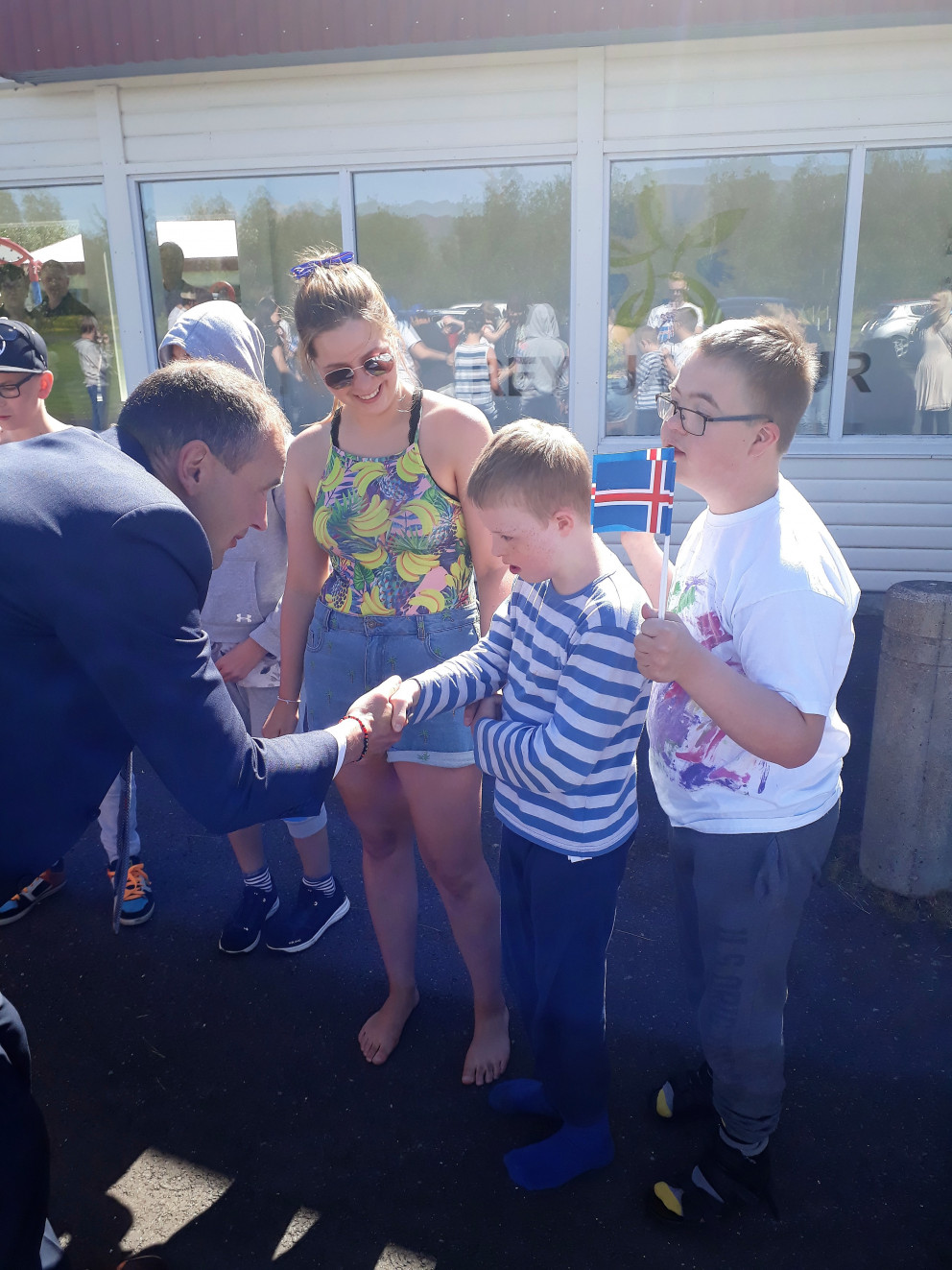 Forseti Íslands heimsótti Reykjadal