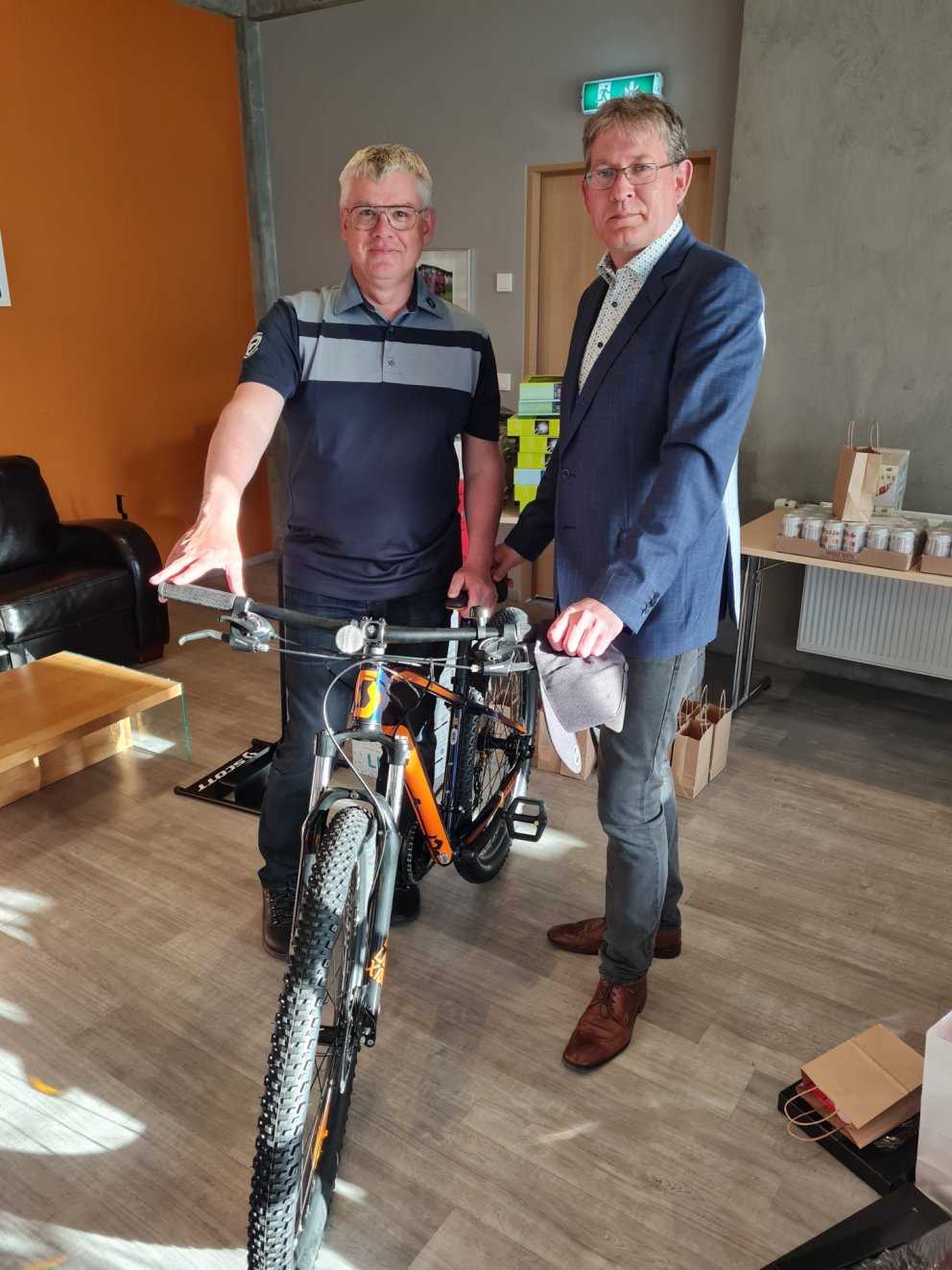 Palli Líndal og Hörður Sigurðsson