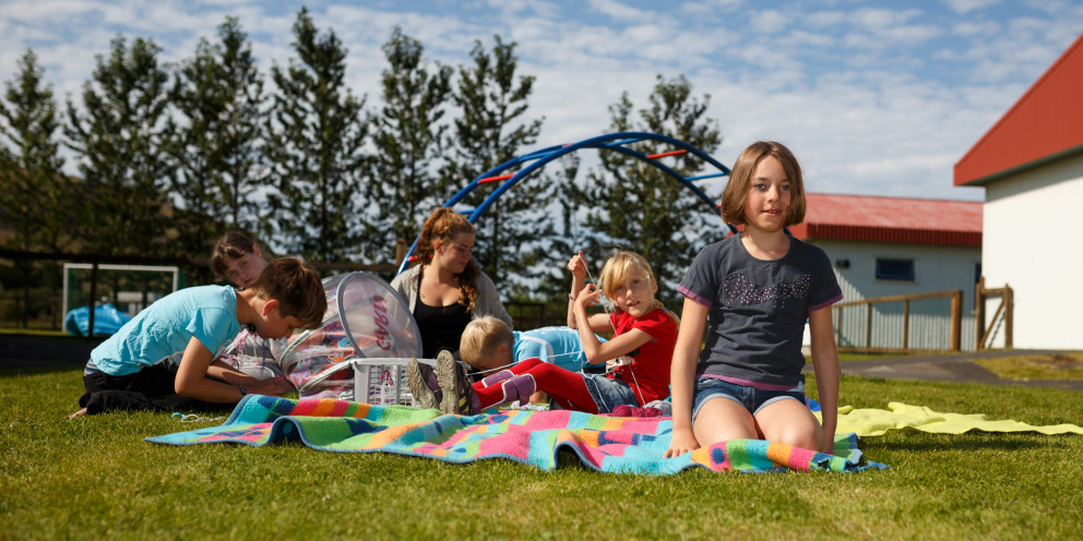 Þó Æfingastöðinni verði lokað heldur sumarstarfið í Reykjadal áfram af fullum krafti.