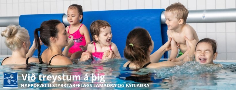 Happdrættismiðinn er í heimabankanum