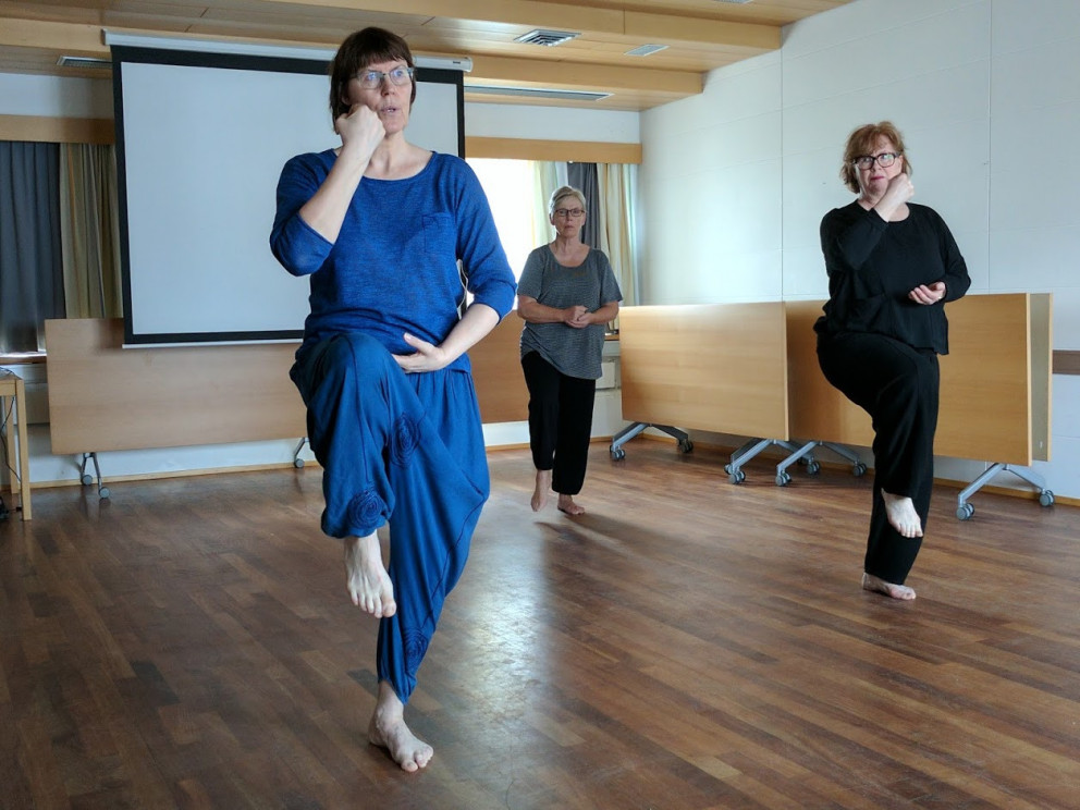 Kínverskt Thai chi á Æfingastöðinni