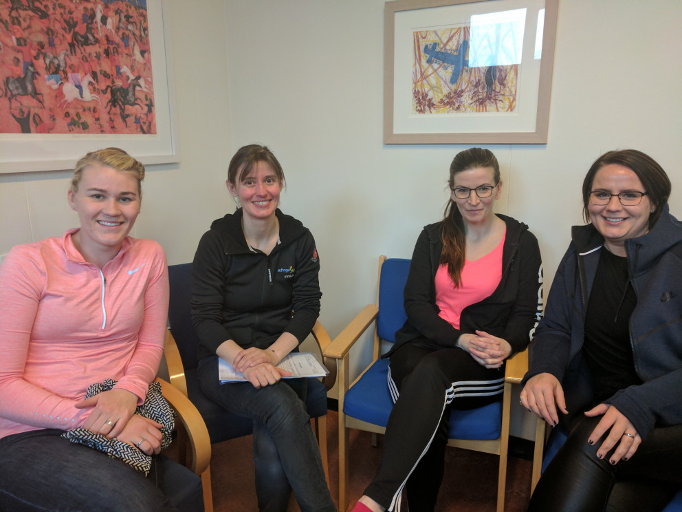 Fjórir nýjir starfsmenn á Æfingastöðinni