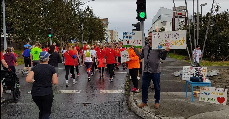 Hátt í 1.900 þúsund söfnuðust í Reykjavíkurmaraþoni