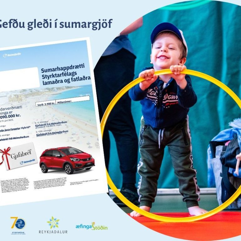 Sumarhappdrætti Styrktarfélags lamaðra og fatlaðra 2023