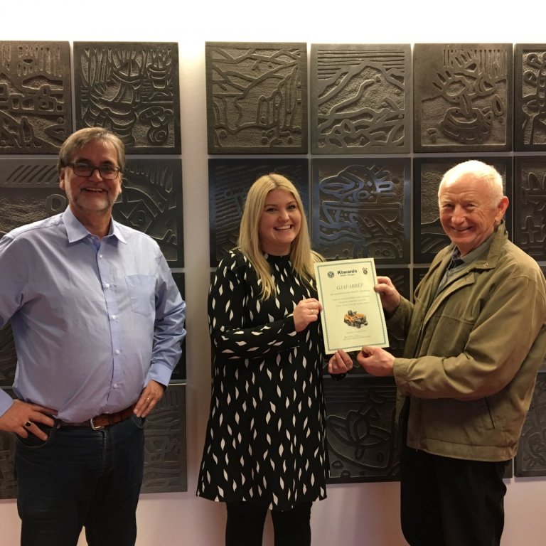 Vilmundur Gíslason framkvæmdastjóri, Margrét Vala Marteinsdóttir forstöðumaður Reykjadals og Sigurðu…