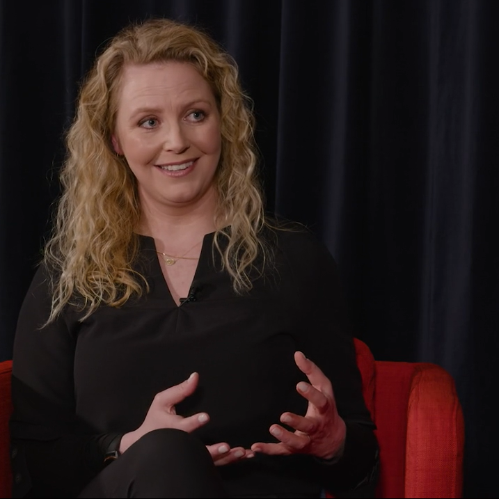 Gunnhildur Jakobsdóttir. Mynd: Skjáskot úr viðtalinu af Vísi.is