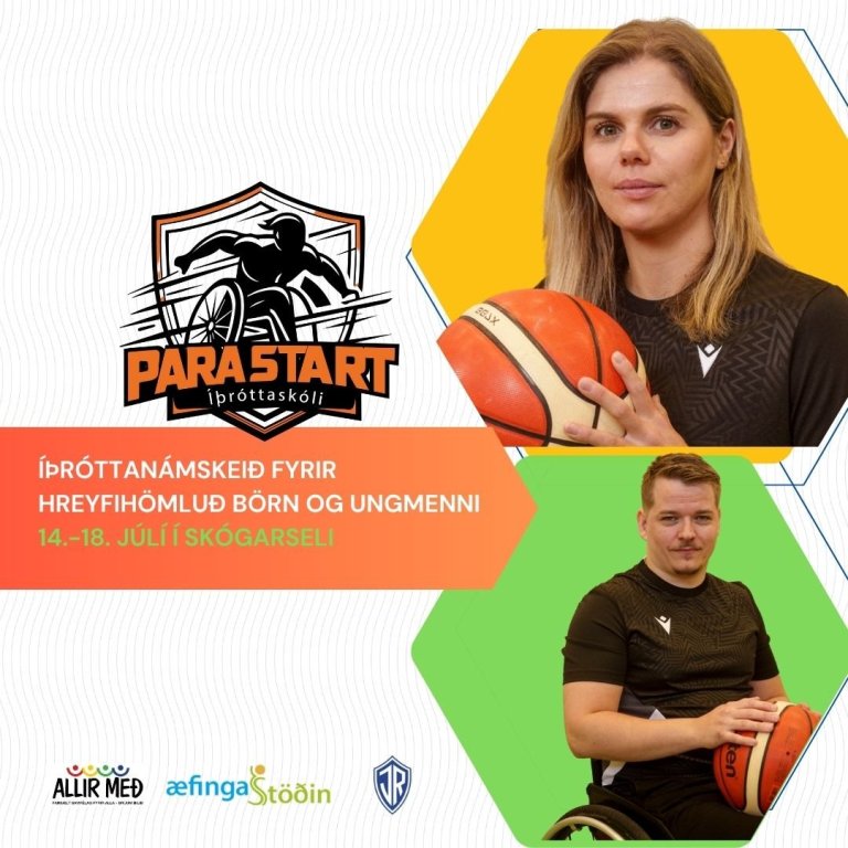 Parastart – Íþróttanámskeið fyrir börn og ungmenni með hreyfihömlun